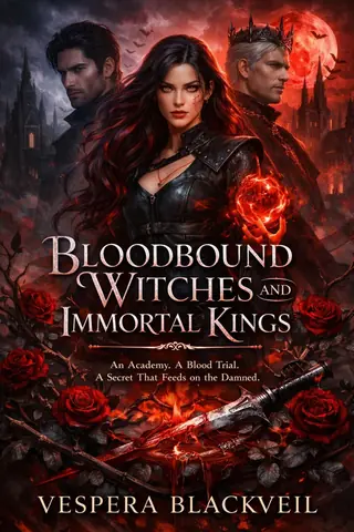 Bloodbound Witches and Immortal Kings by Vespera Blackveil — book cover