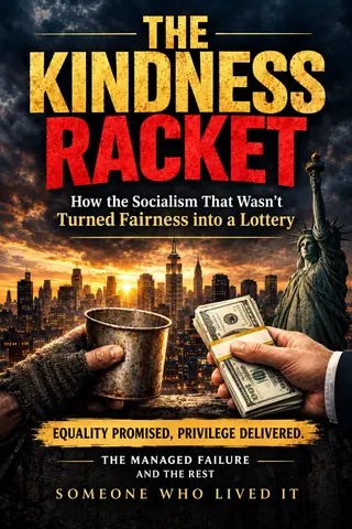 The Kindness Racket by Someone Who Lived It — book cover